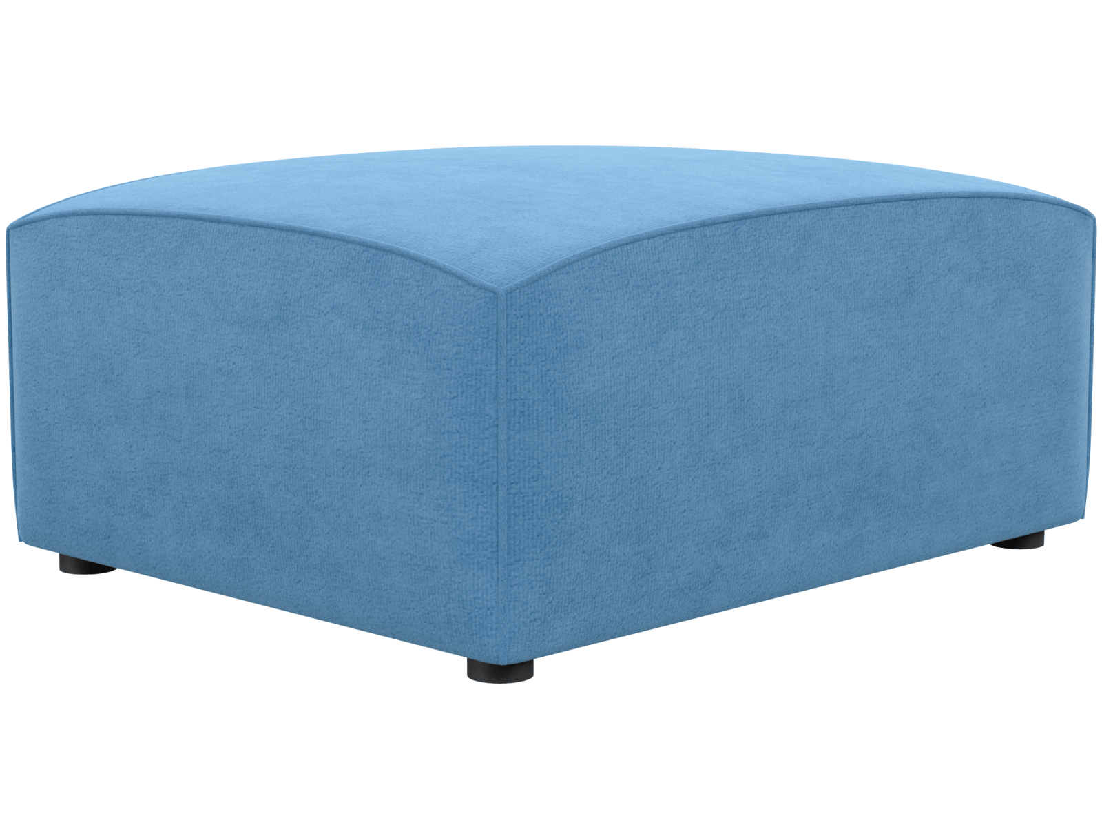 Двухместный тканевый диван Кларке серое, вид полубоком