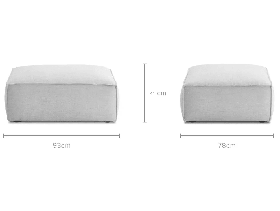 Габаритные размеры кресла модуль Портулак