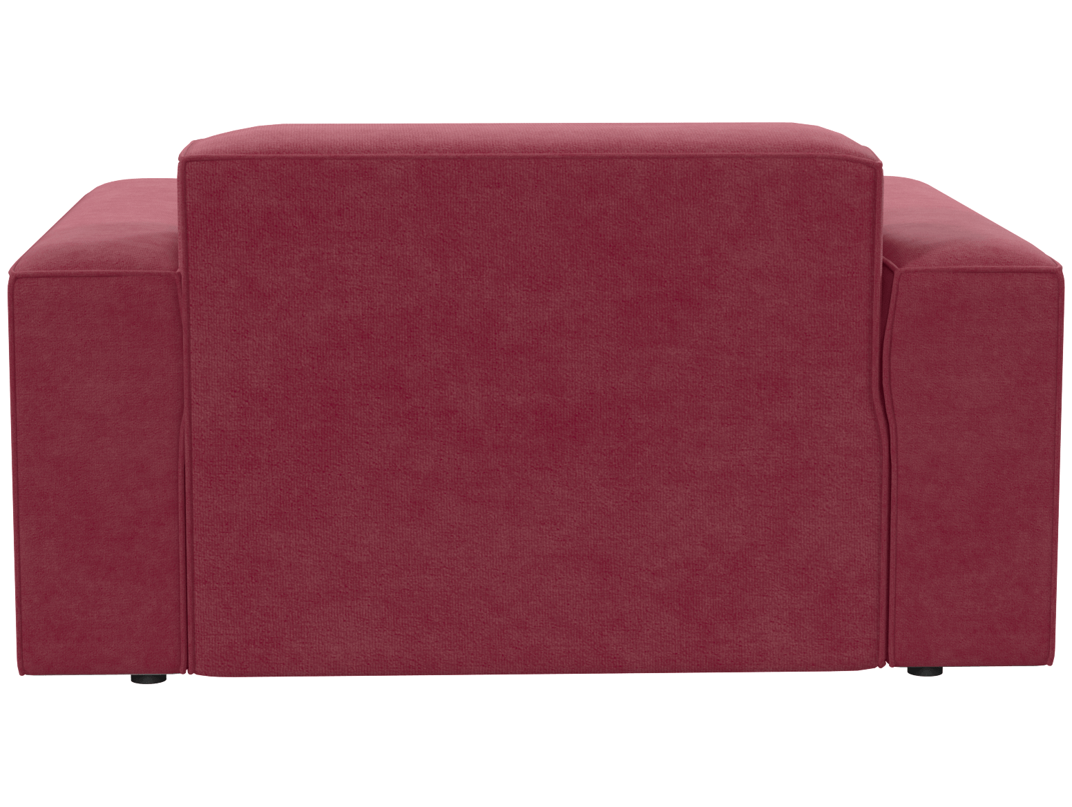 Двухместный тканевый диван Кларке серое, вид полубоком