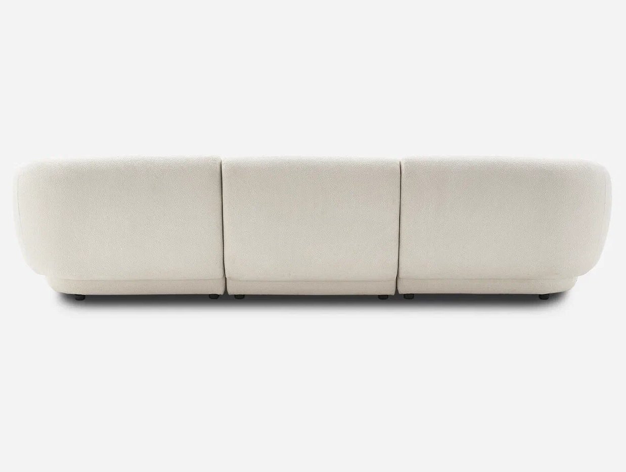 Диван трёхместный из букле Зофа