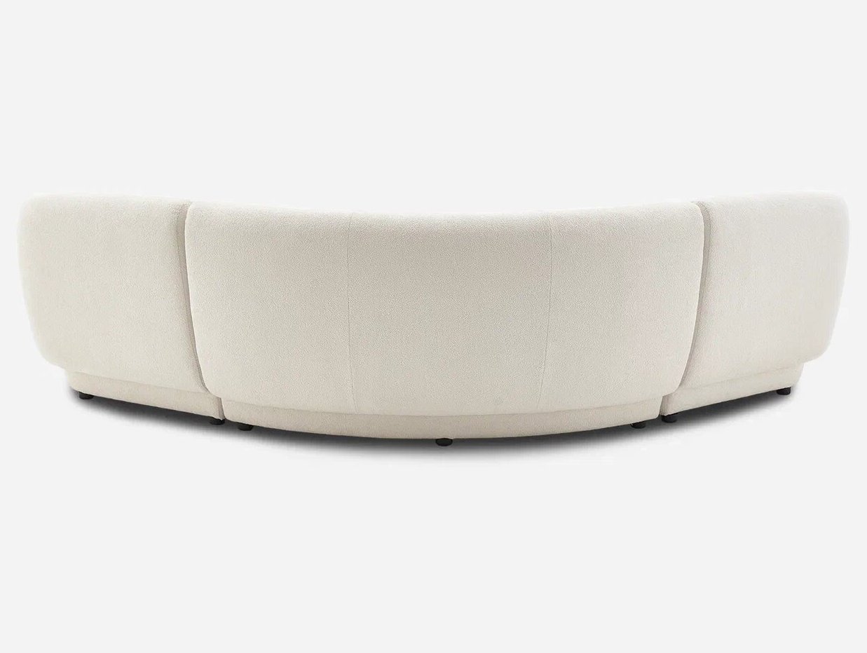 Диван трёхместный из букле Зофа