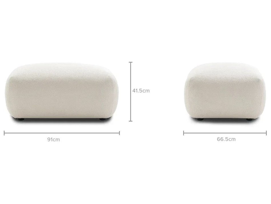 Габаритные размеры кресла модуль Портулак