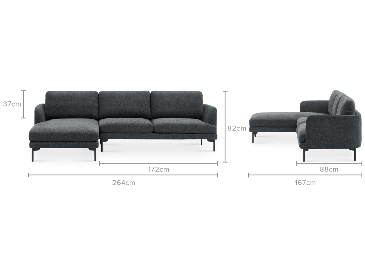 Габаритные размеры кресла модуль Портулак