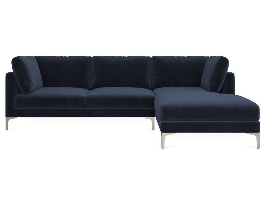 Кресло модуль Портулак серое, вид боком