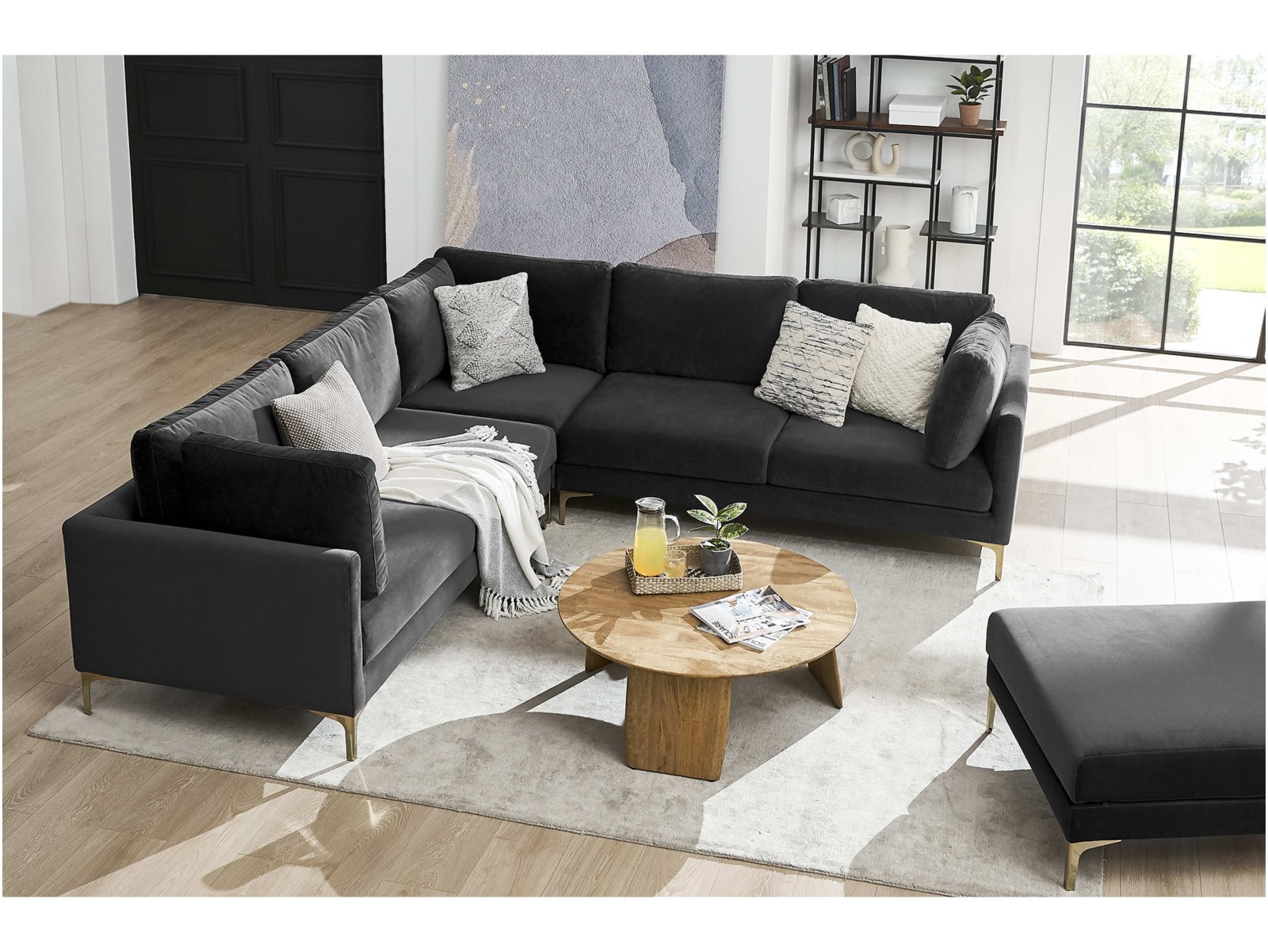 Диван угловой Царт, вид полубоком