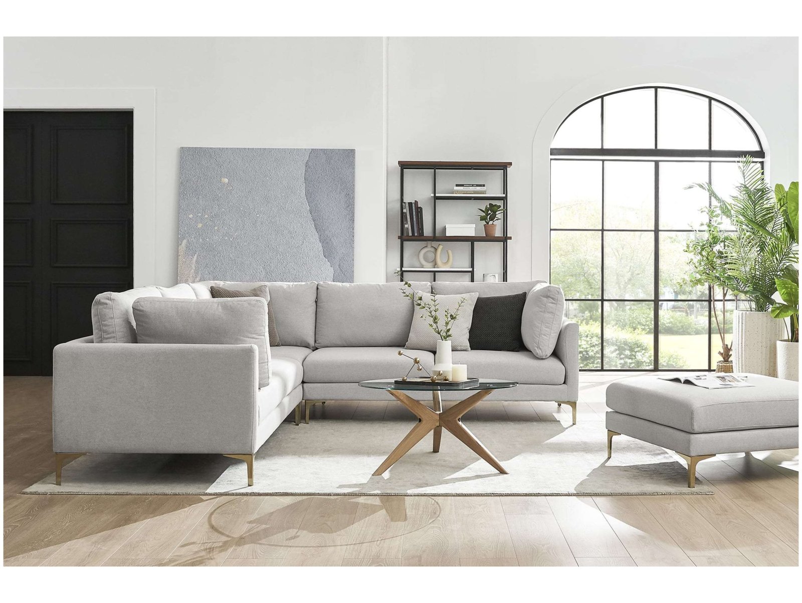 Диван угловой Царт, вид полубоком