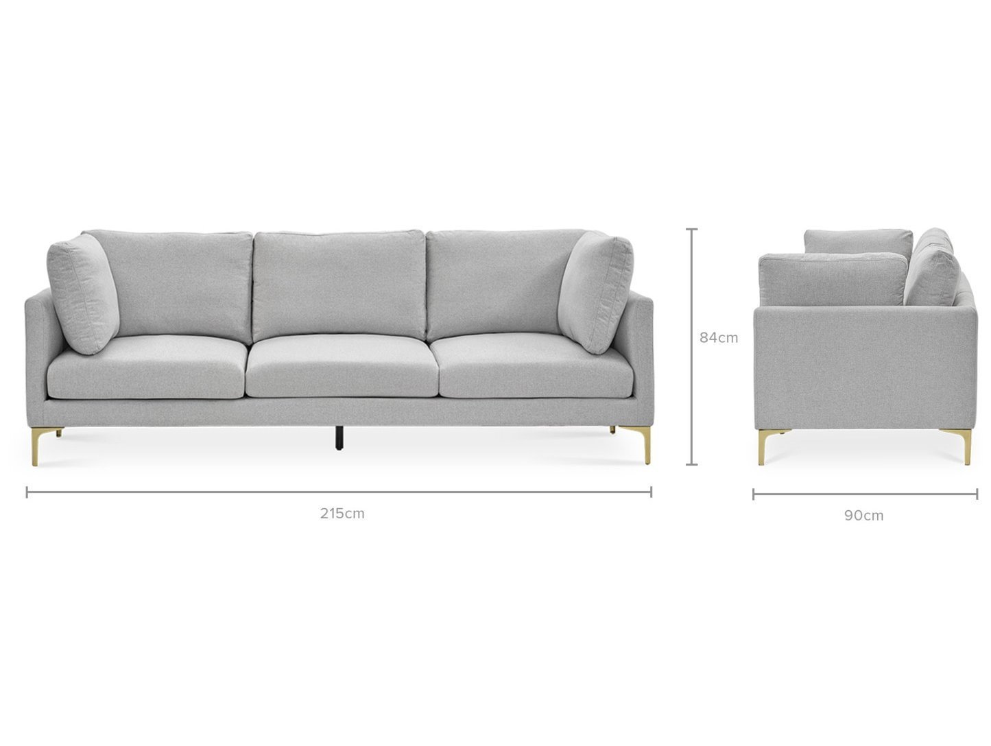 Габаритные размеры кресла модуль Портулак