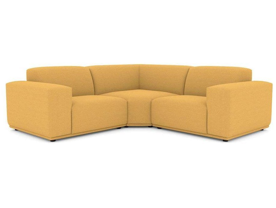 Двухместный диван Айбиш серое, вид спереди