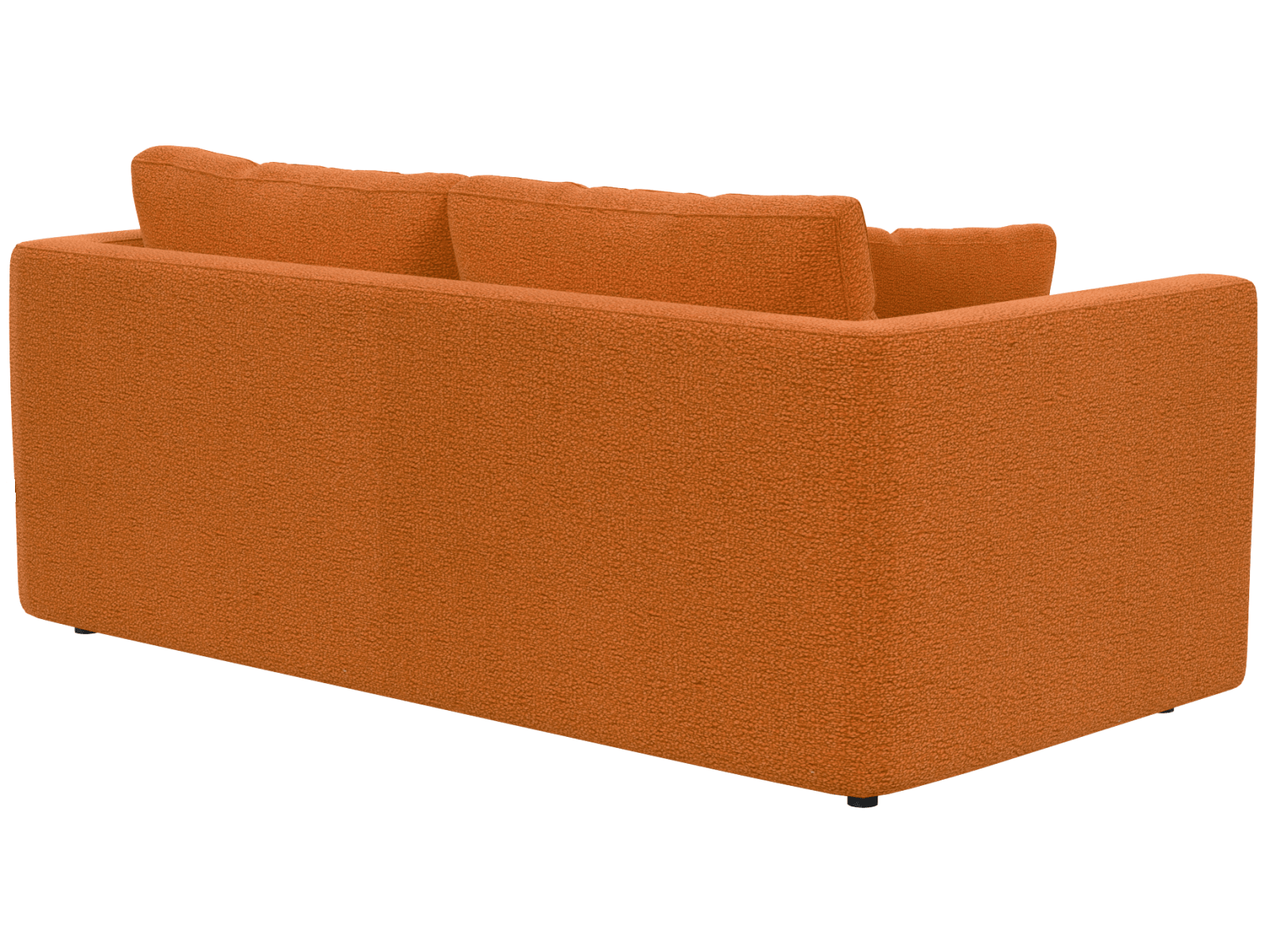 Двухместный диван Бальт серое, вид полубоком