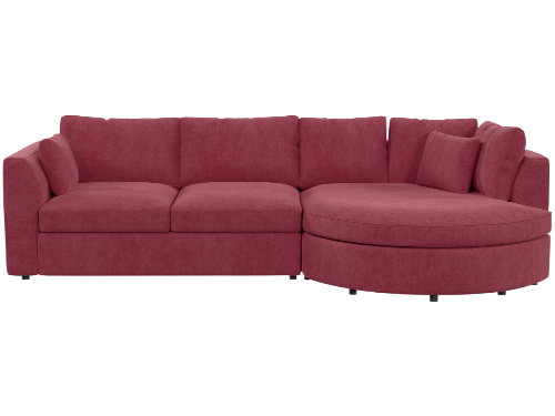 Диван угловой радиусный Бэфри SR0315