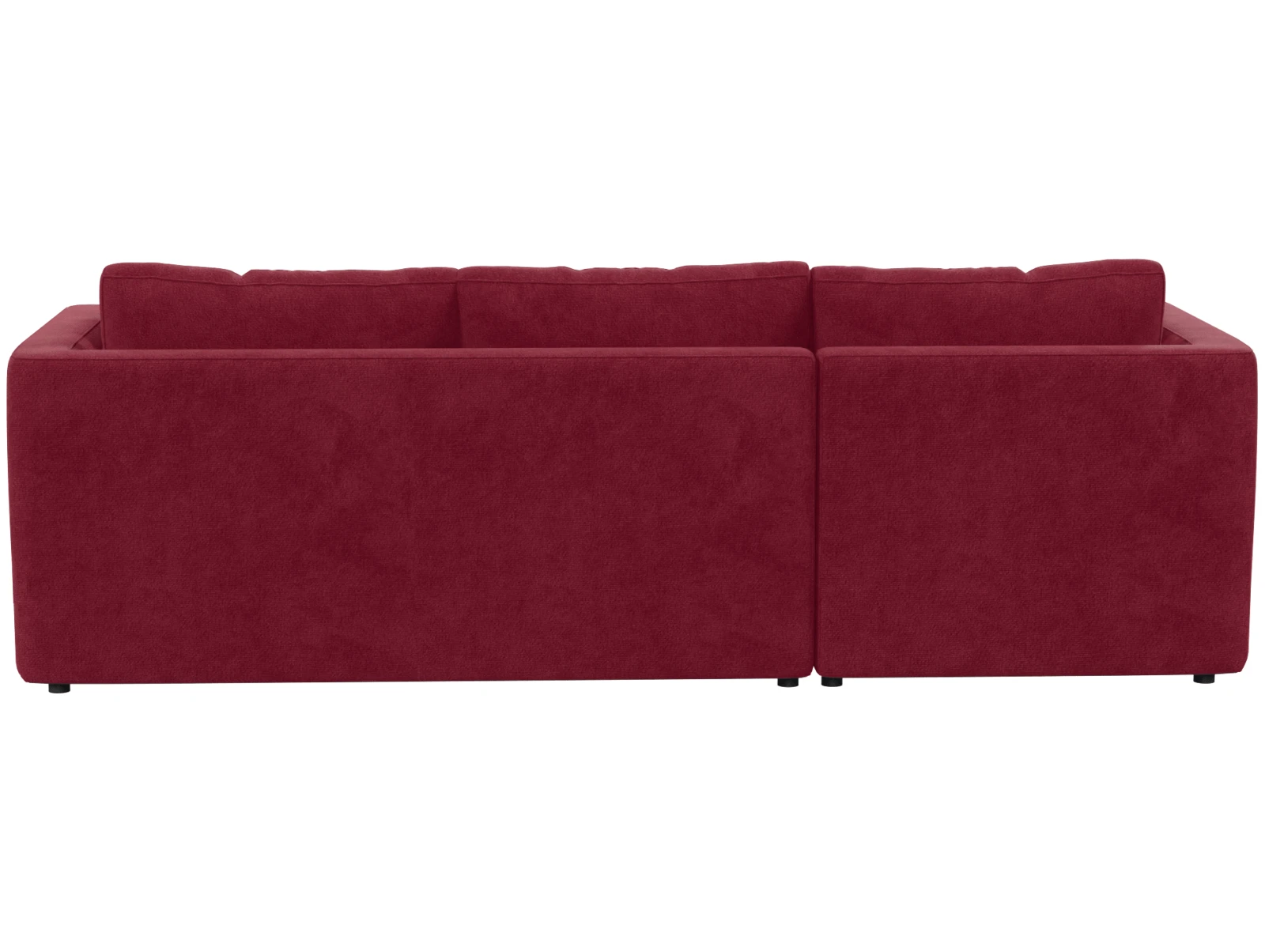 Кресло модуль Портулак серое, вид сзади