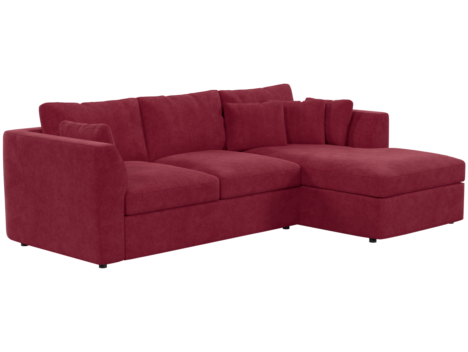 Диван угловой раскладной Бальт, вид боком