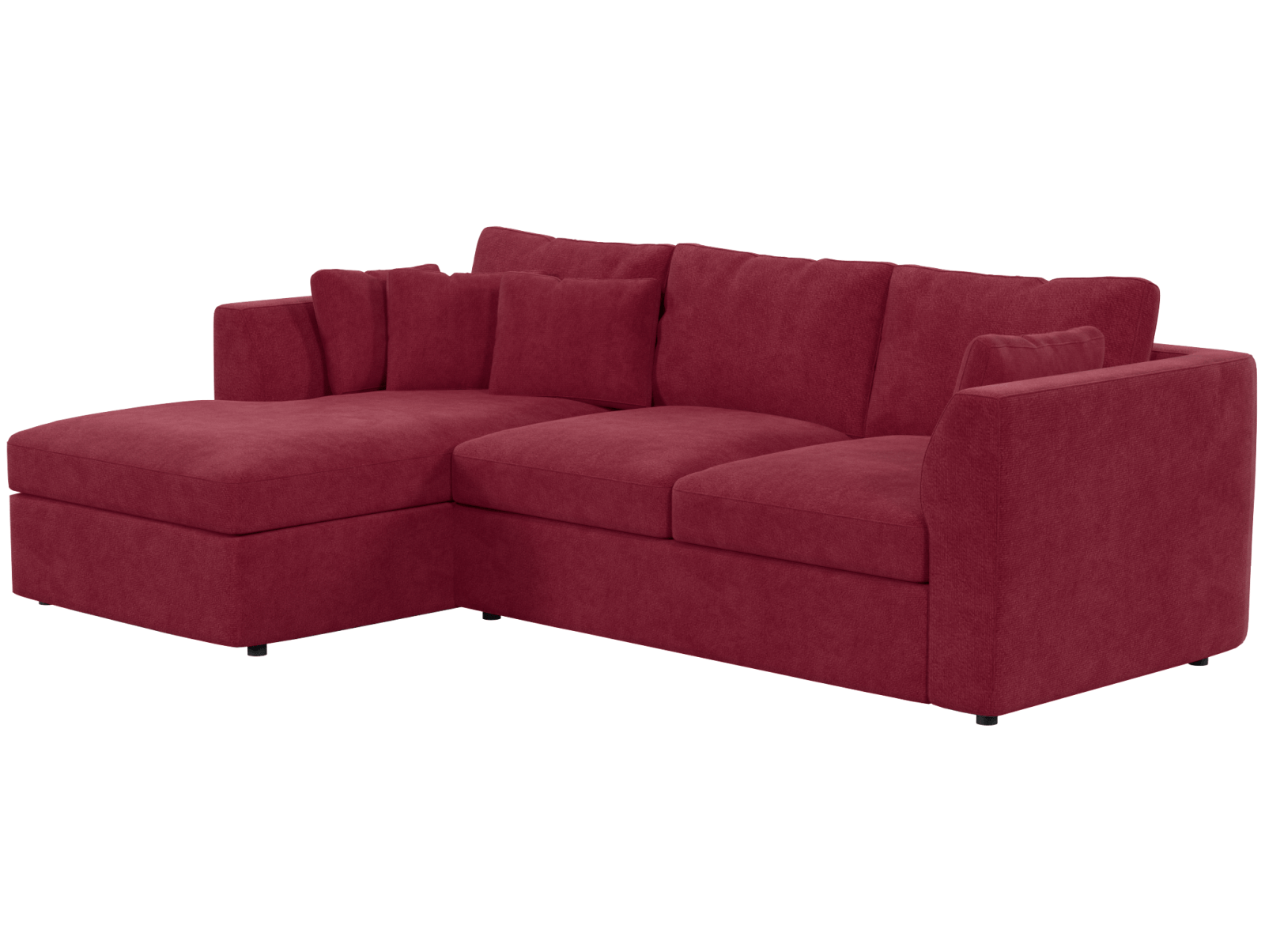 Диван угловой раскладной Бальт, вид боком