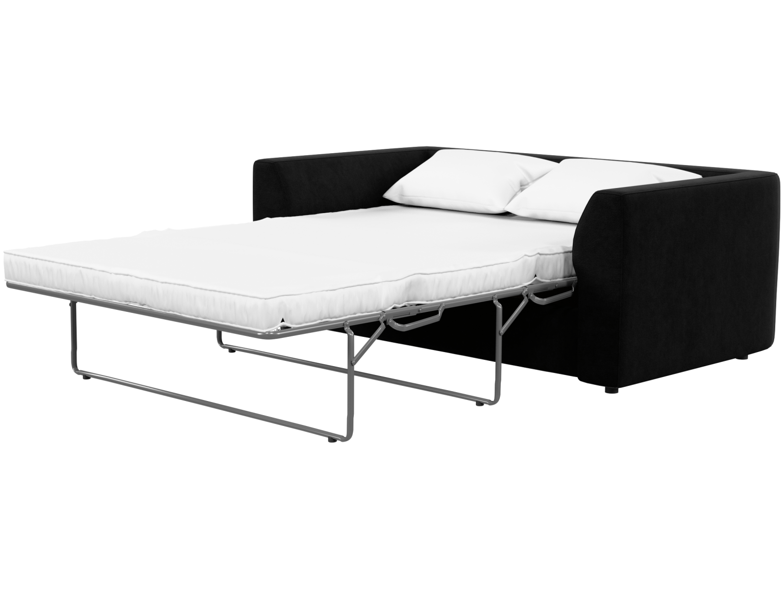 Двухместный диван Бальт серое, вид полубоком