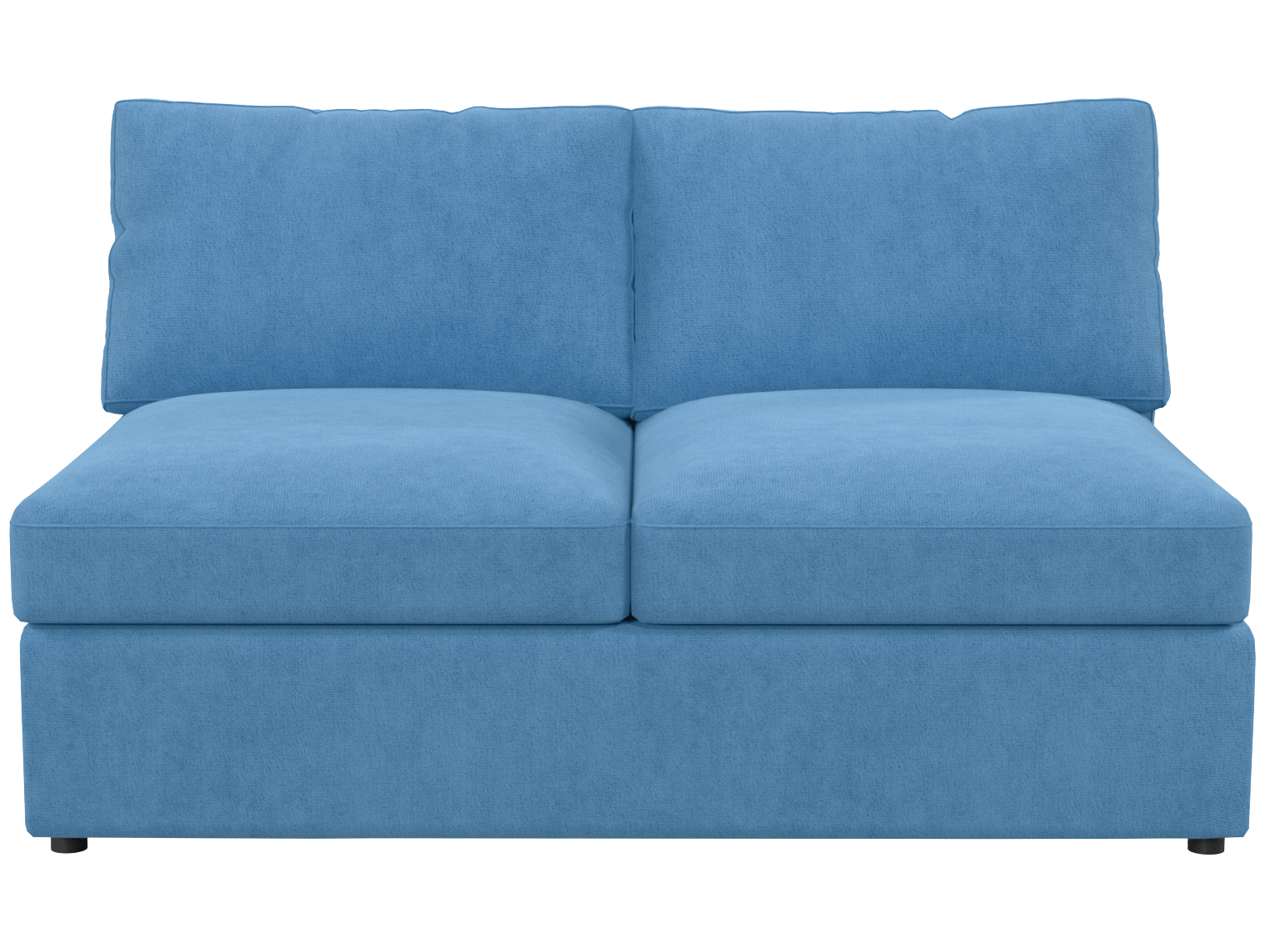 Двухместный диван Бальт серое, вид полубоком