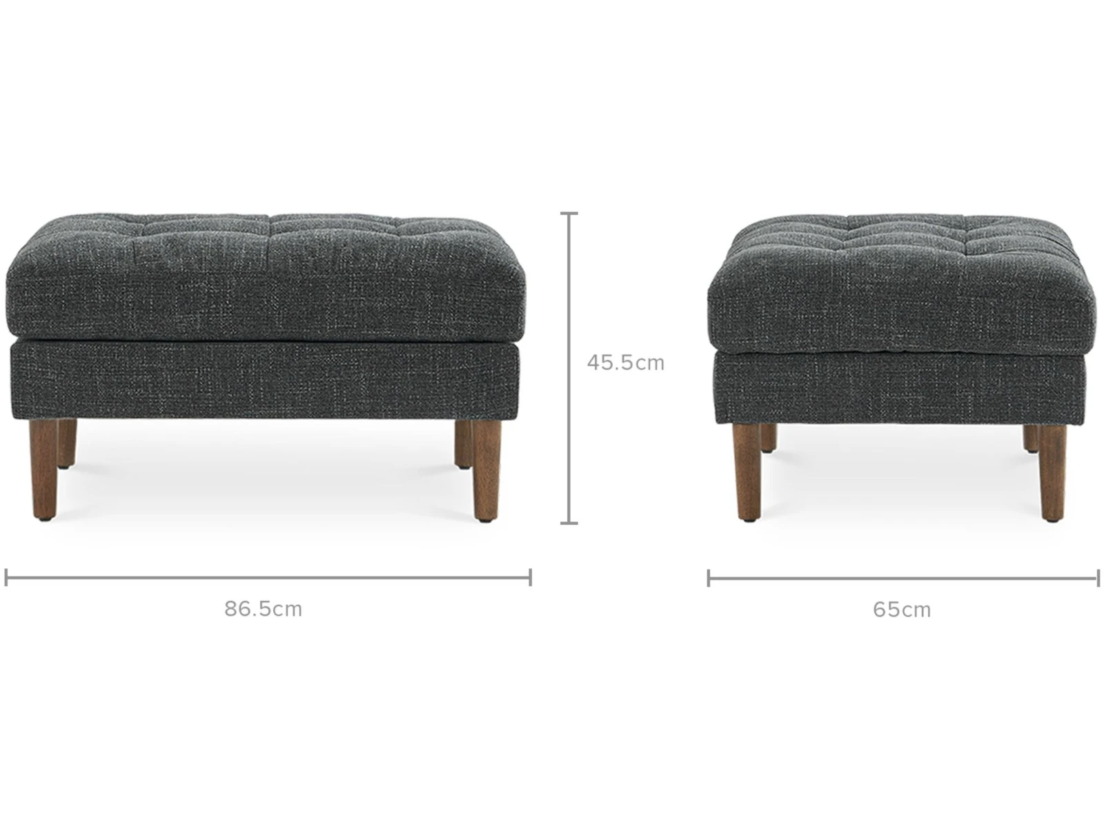 Габаритные размеры кресла модуль Портулак