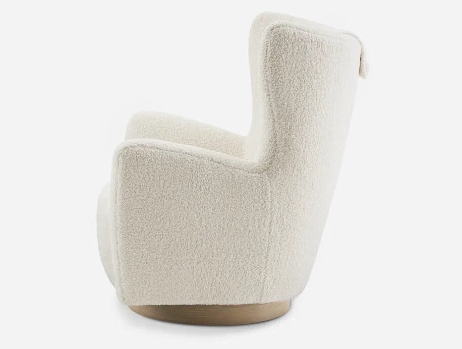 Двухместный тканевый диван Кларке серое, вид полубоком