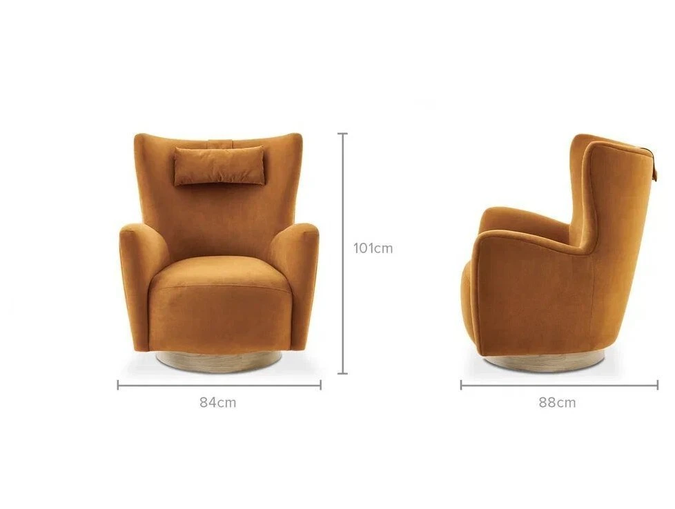 Габаритные размеры кресла Бауэн